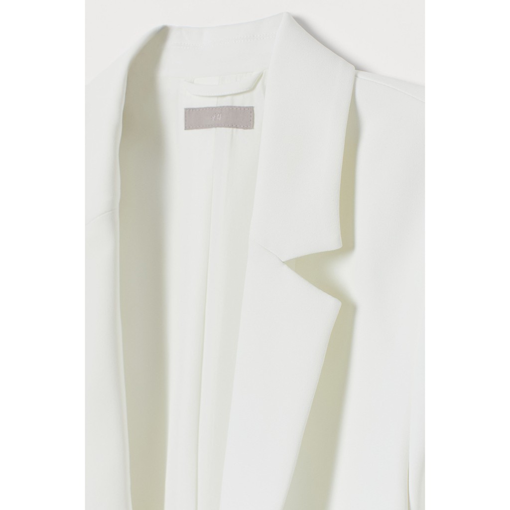 Đức-Áo vest blazer H&M auth new tag Trắng authentic 2 lớp có lót chính hãng cao cấp | BigBuy360 - bigbuy360.vn