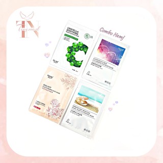 Set 4 Mặt Nạ Dưỡng Da Cao Cấp Hãng Hamj - Dưỡng Ẩm Sáng Da Ngừa Mụn Phục Hồi Da