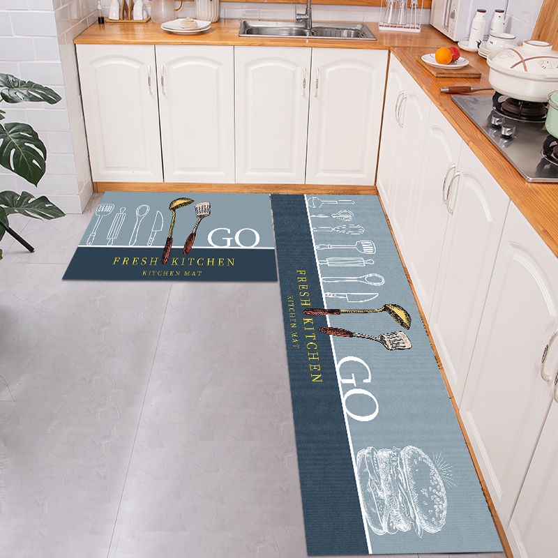 Thảm Lót Sàn Nhà Nhà Bếp/Phòng Tắm/Phòng Ngủ Thấm Hút Nước Chống Trượt