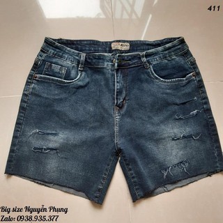 Quần sọt jeans big size co giãn