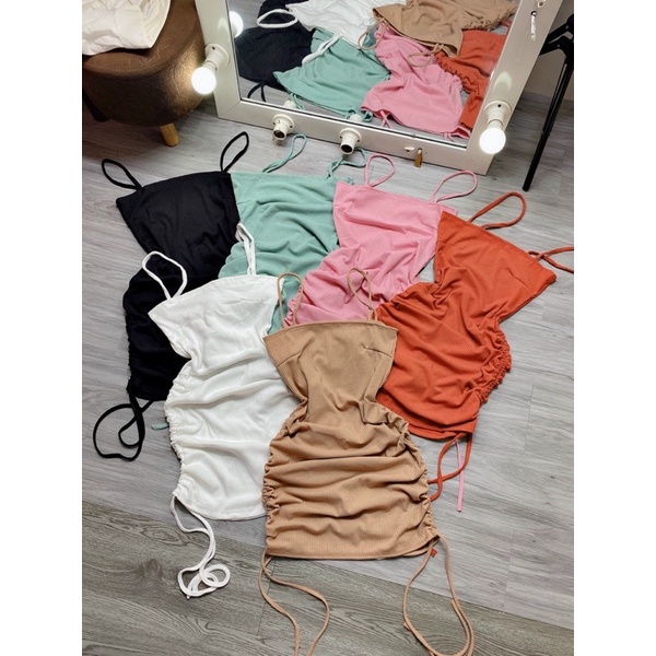 Đầm body rút dây 2 bên siêu tôn dáng