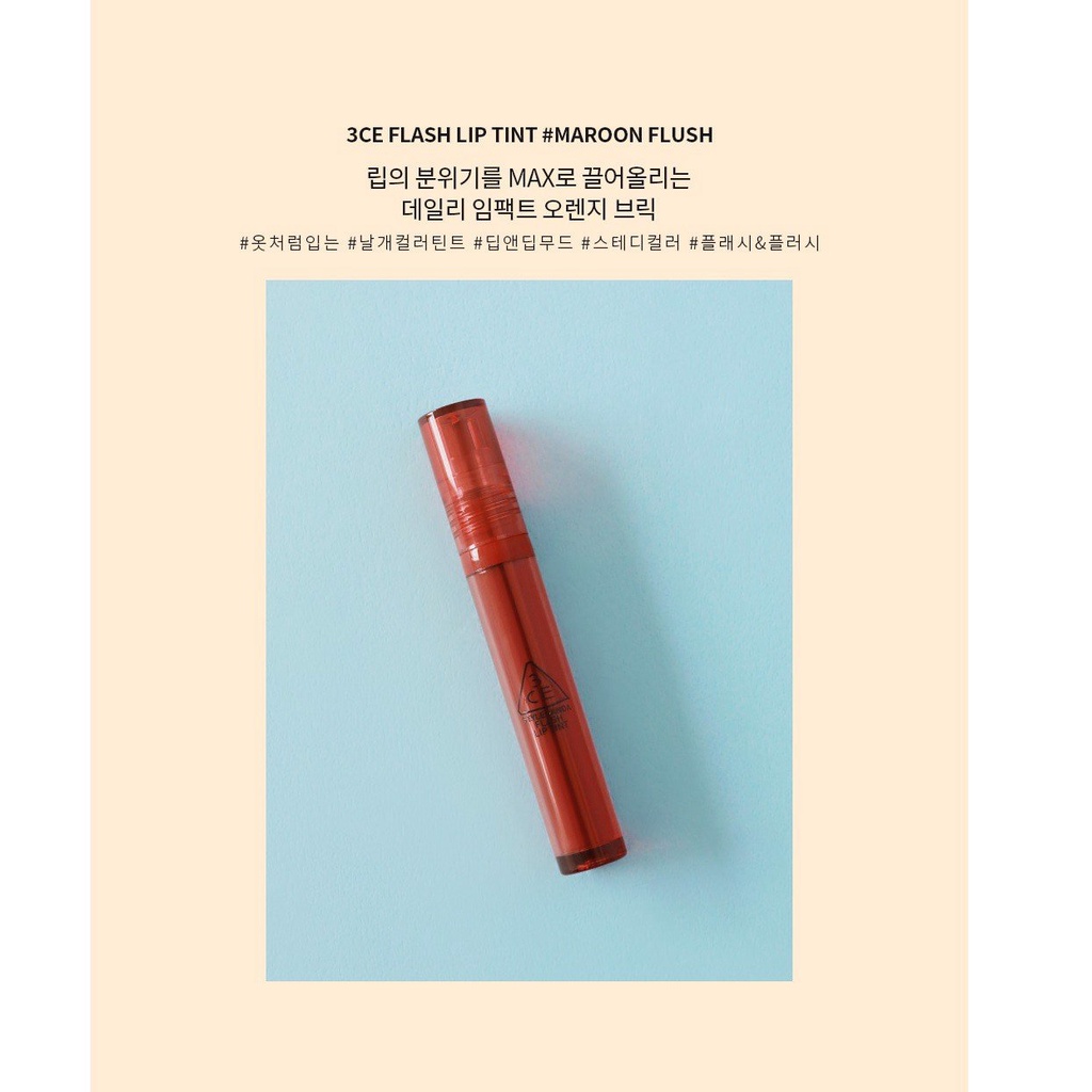 Son Bóng 3CE Marron Flush và Tailored | BigBuy360 - bigbuy360.vn