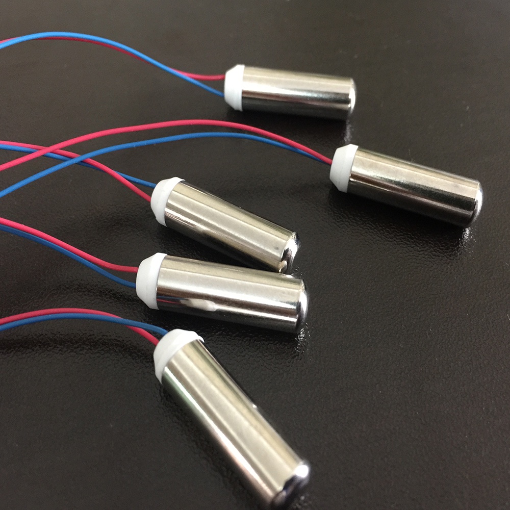 Bộ 2 Động Cơ Rung Mini 7x25mm DC 3.7V 5V Chống Thấm Nước Phù Hợp Cho Máy Mát Xa