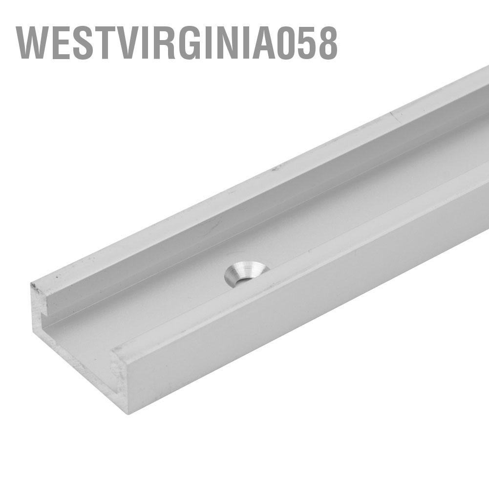 Westvirginia058 Hợp kim nhôm khe t Khe Mitre Track Jig Non Porous Slide Slab Fixture Công cụ chế biến gỗ