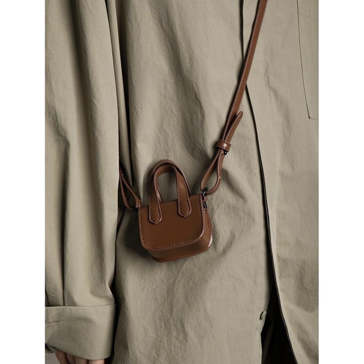 Túi Đeo Chéo Mini Màu Macaron Phong Cách Niche Mẫu Mới 2022 Thời Trang Cho Nữ