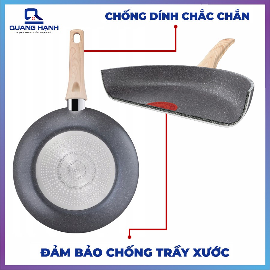 Chảo Tefal Natural Force sâu lòng size 28cm [Hàng chính hãng]