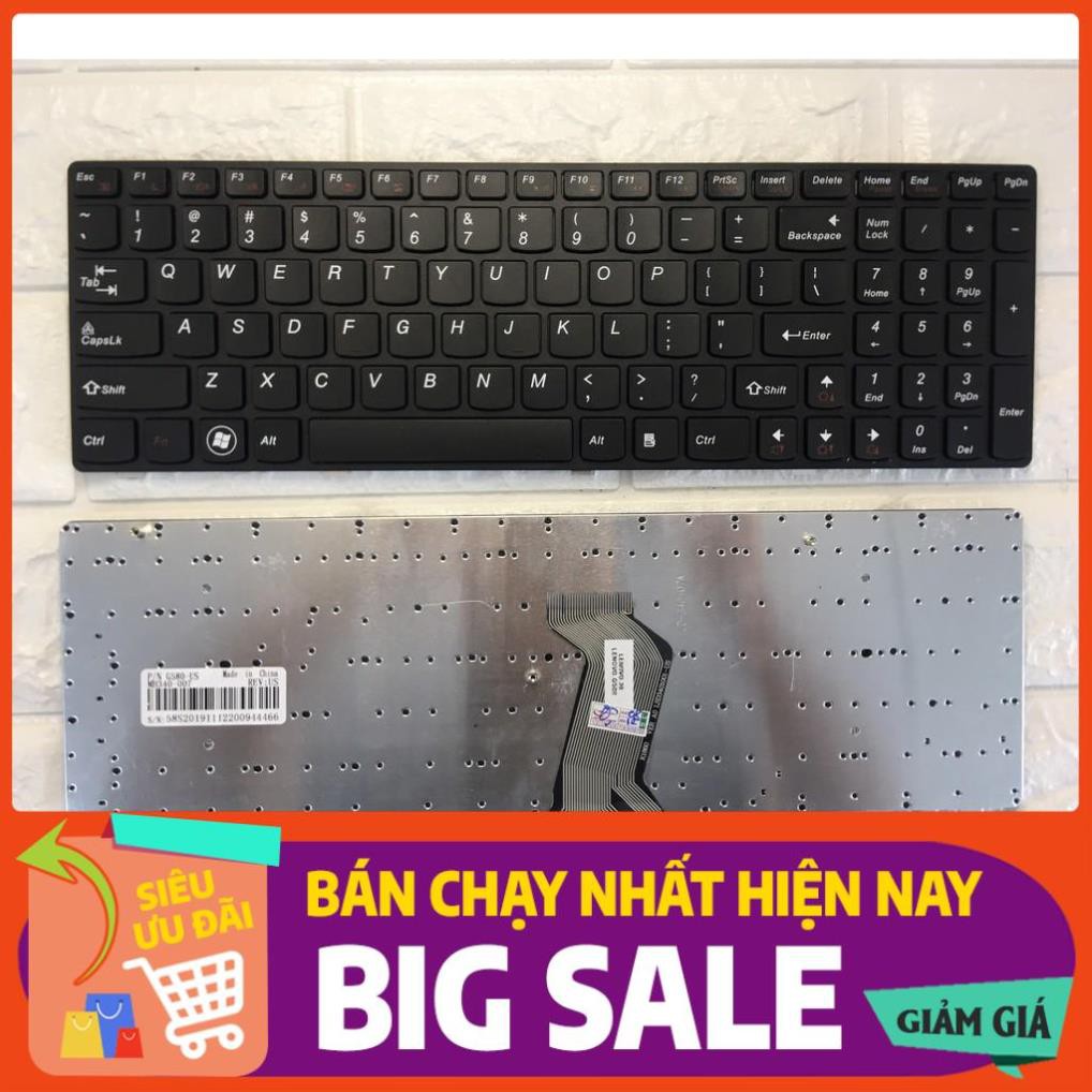BÀN PHÍM LAPTOP LENOVO IdeaPad G580 G585 V580 V585 Z580 Z585 IdeaPad N580 N581 N585 N586