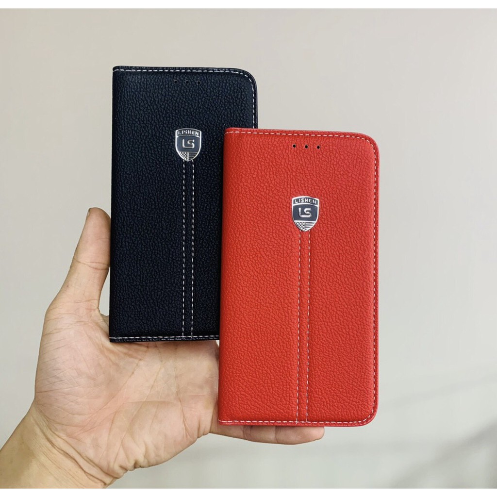 Bao Da Lishen Dạng ví mềm Nắp Gập Cho các dòng 11PRO/XS MAX/11 PRO MAX/12 6.1/12 PROMAX 13prm 14PROmax