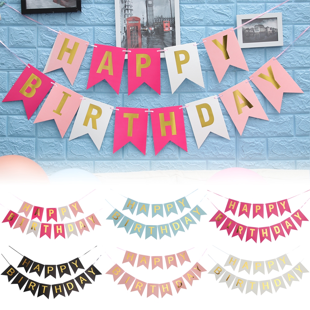 Dây Treo Trang Trí Tiệc Sinh Nhật Cho Bé