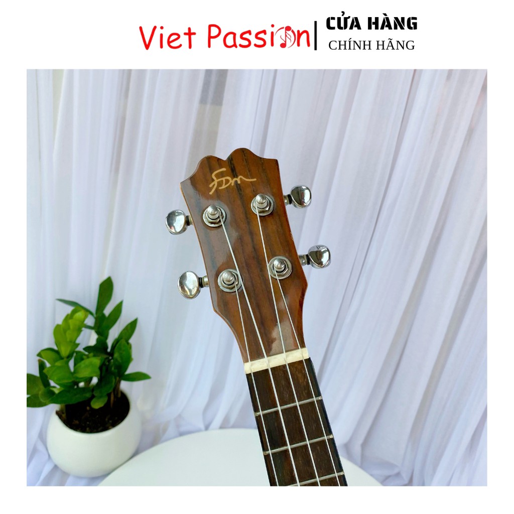 Đàn ukulele concert Mã C4F size 23 inch gỗ dáng khóa classic cổ điển giá rẻ chất lượng tốt Viet Passion