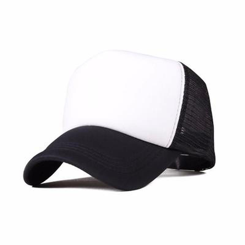 Mũ lưỡi trai phối lưới thoáng khí chống nắng thời trang mùa hè cho nam và nữ