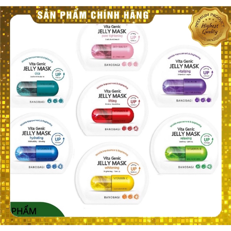 <HÀNG CHÍNH HÃNG> Mặt Nạ Bổ Sung Vitamin thần thánh Victa Genic BANOBAGI 30ml