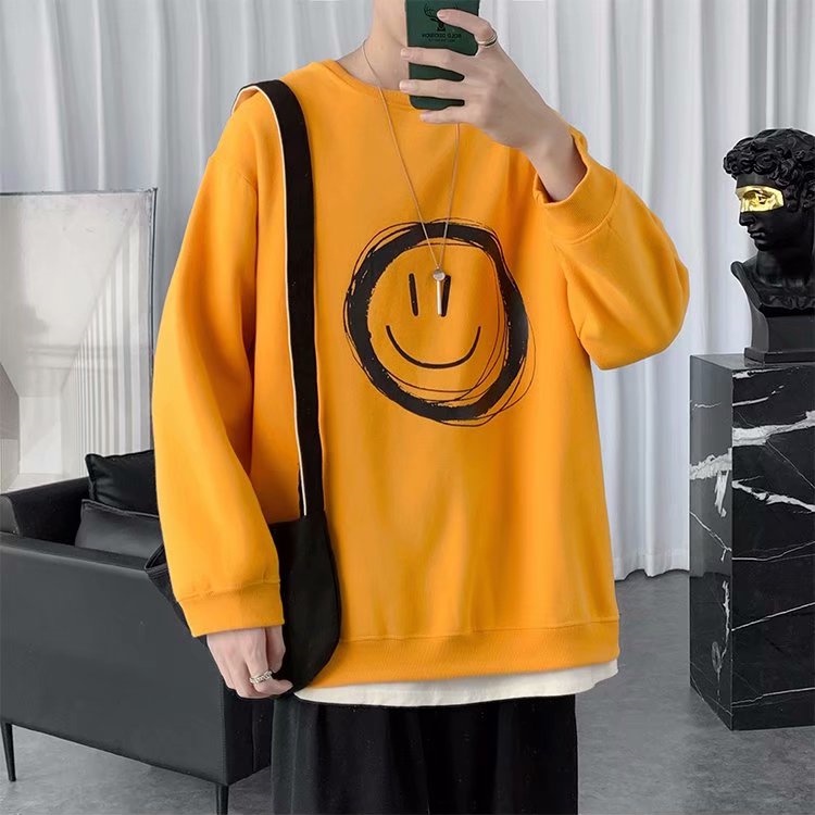 Áo hoodie form rộng phong cách Nhật Bản hợp thời trang size M-5Xl với 4 màu tùy chọn