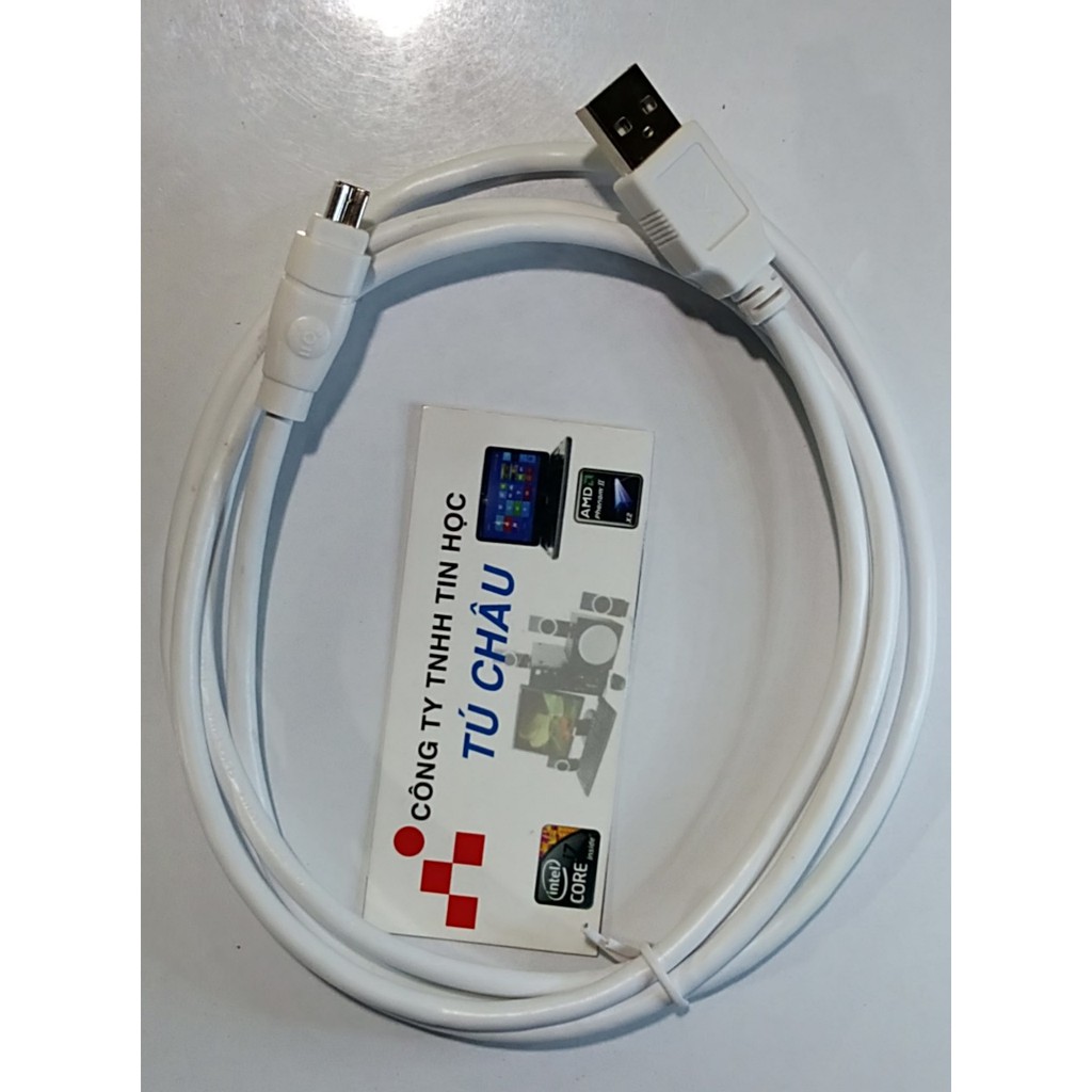 Cáp tín hiệu USB 2.0 ra 1394 Firewire 400 (4 PIN): Cáp dài 1.5M