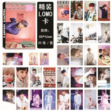 Lomo Card BTS "SUMMER - Từng Thành Viên" - 1 Hộp Gồm 30 Ảnh