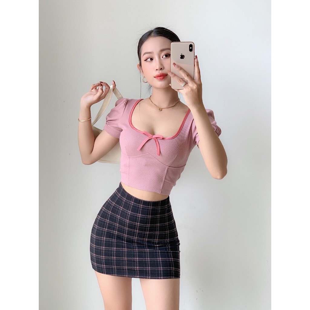 Áo Croptop KRYSTAL NK102