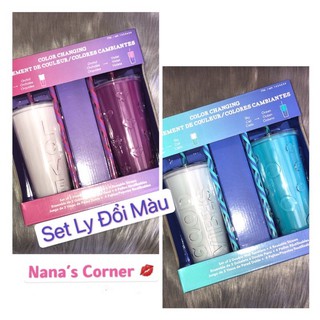 [Bill Mỹ] Set Ly Giữ Nhiệt Đổi Màu Parker Lane 650ml