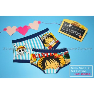 Quần lót đôi luffy