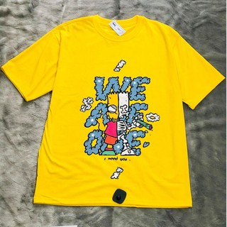 Áo thun cậu bé simpson đen - Gin store