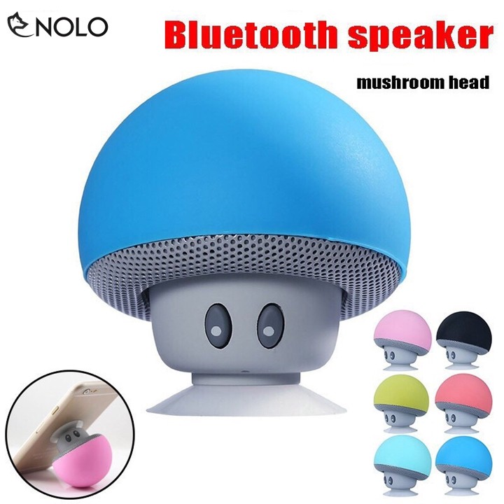 Loa Bluetooth 2.1 EDR Đầu Nấm Công Suất 3W Có Đế Hít Chân Không