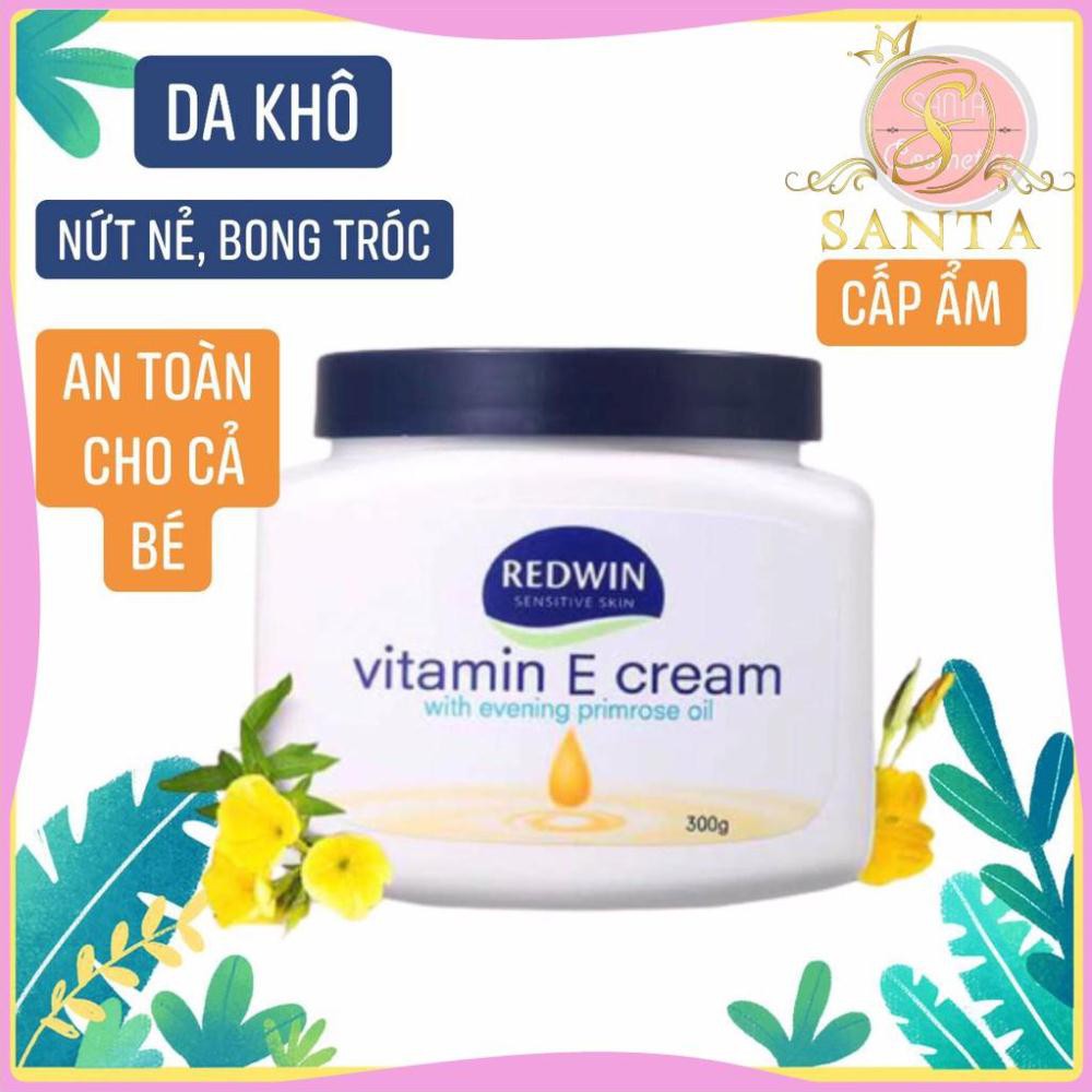 [CHÍNH HÃNG] Kem dưỡng mềm da REDWIN Vitamin E Cream 300g Úc