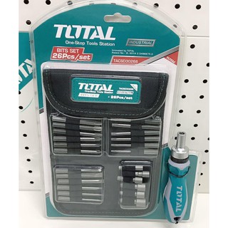 Bộ mũi vít 26 chi tiết total tacsd30266