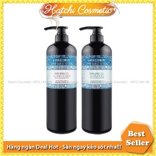 Bộ Dầu Gội-Xả Phục Hồi Hischer Argan Oil 1000ML