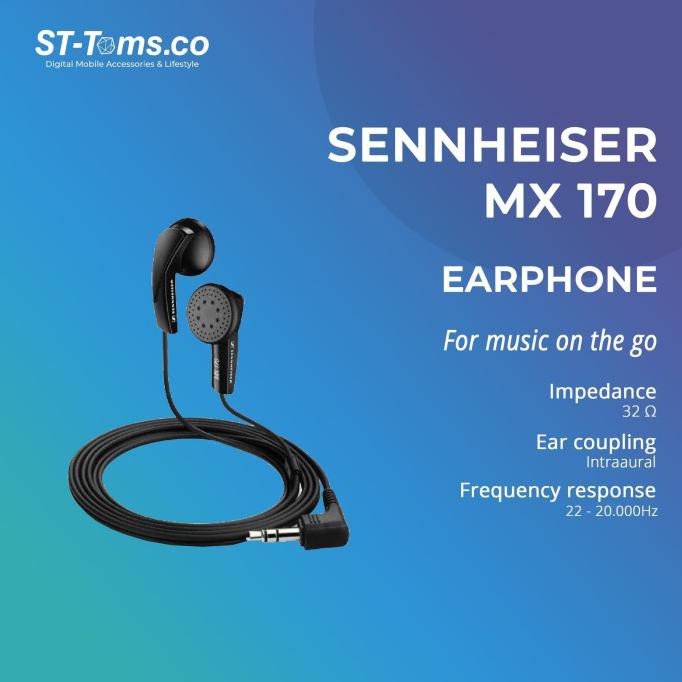 SENNHEISER Tai Nghe Nhét Tai Mx170 Code 126