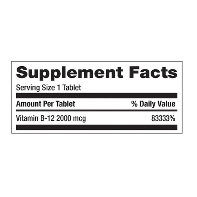 HŨ Vitamin B12  2000 mcg Vitamin D3 2000 IU Finest Nutrition