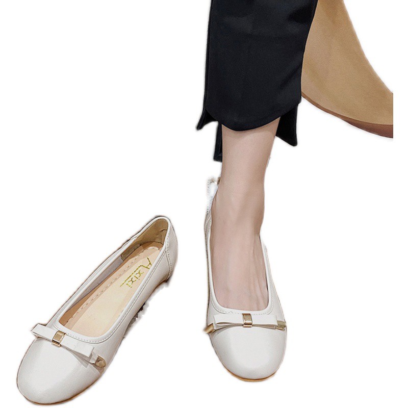 Giày Búp Bê Mũi Tròn Xinh Xắn Dành Cho Nữ Size 35-43 Yards / Size 41 | BigBuy360 - bigbuy360.vn