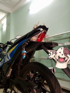 Dè sau satria - raider các đời
