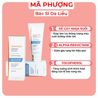 DẦU GỘI GIẢM RỤNG TÓC DUCRAY ANAPHASE+ SHAMPOO