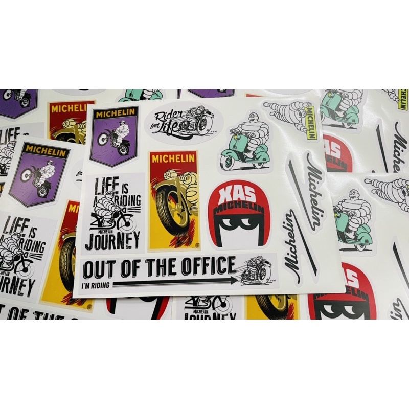 Bộ tem Michelin phiên bản kỷ niệm 125 năm