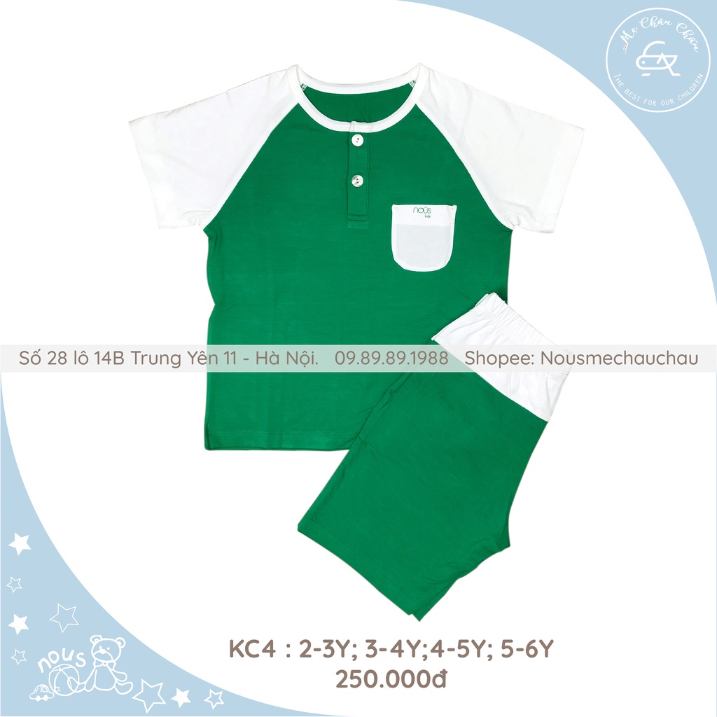 BỘ KIDS CỘC TAY CHO BÉ TRAI - BÉ GÁI 2021