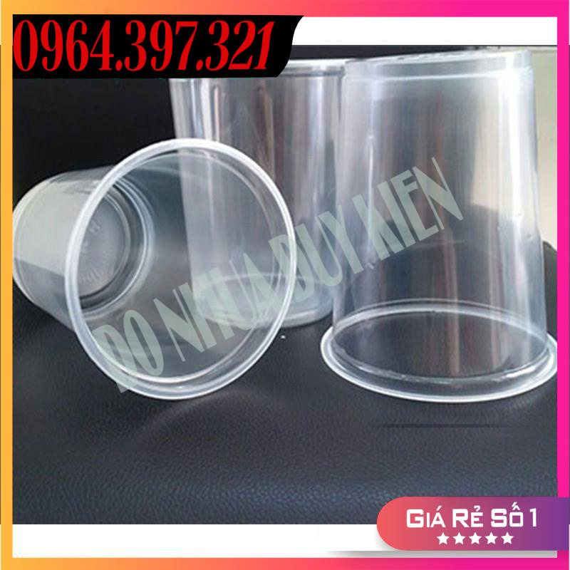 [FREESHIP] Sỉ 50 Ly Nhựa 1000ml Kèm Nắp - Ly Nhựa Khổng Lồ - Ly Uống Trà Tắc - Đựng Nước Lẩu  - NHẬT