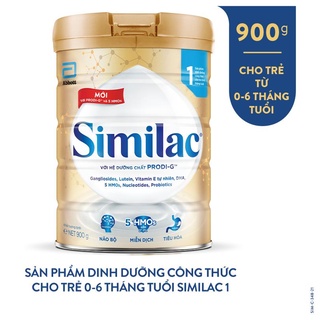 Sữa Bột Similac IQ Plus HMO 1 900g