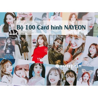 [NAYEON] Bộ 100 card hình NAYEON (Tặng kèm sổ card)