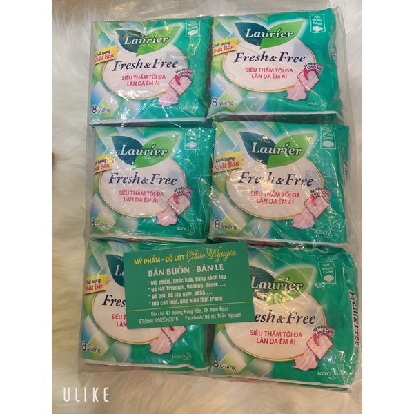 băng vệ sinh Laurier