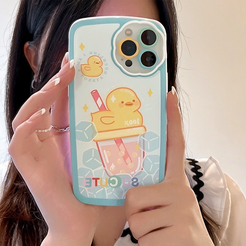 Ốp Lưng iPhone Ốp Điện Thoại Họa Tiết Hoa Hoạt Hình Cho iPhone13Pro 11 / 12Pro xrxs 78p / xs