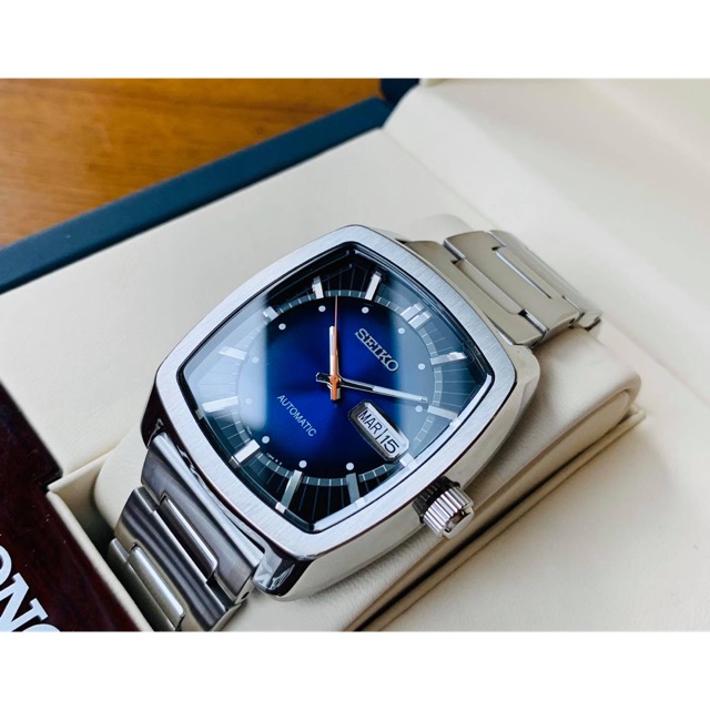 Đồng Hồ Seiko Nam SNKP23 Recraft Automatic Blue Dial Stainless Steel Men's  Watch | Shopee Việt Nam