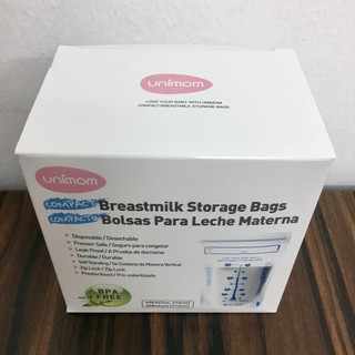 [HÀNG DÙNG THỬ] Túi trữ sữa Unimom Compact 210ml