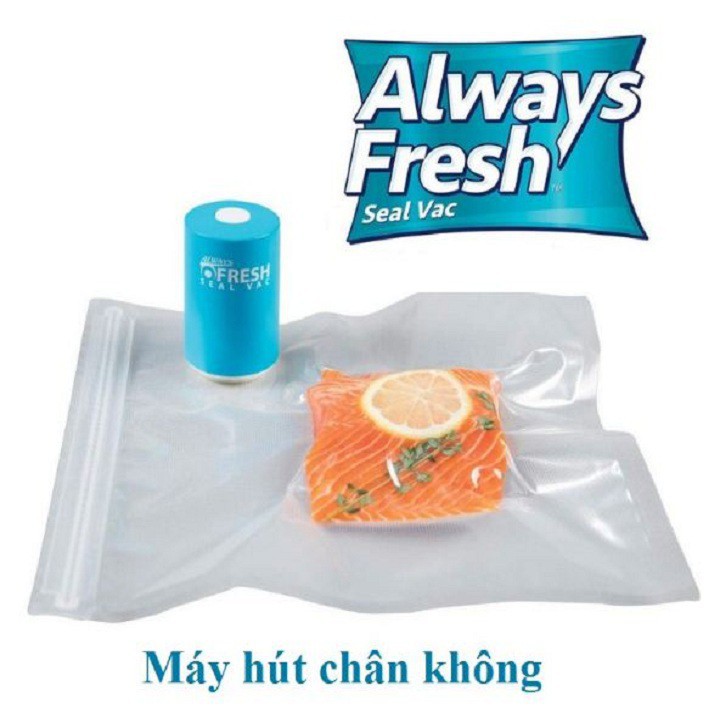 Máy Hút Chân Không Thực Phẩm Always Fresh Tặng Kèm 6 Túi Hút Chân Không