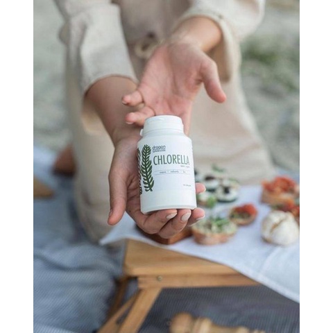 Tảo Lục Tảo  Xoắn Viên Hữu Cơ Dragon Superfoods 200 Viên