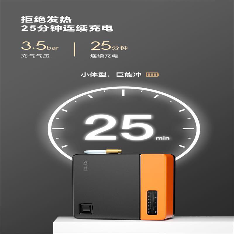 Máy Bơm Lốp Xe Ô tô Mini Xiaomi 70Mai 12v Midrive Bơm Oto Xe Máy