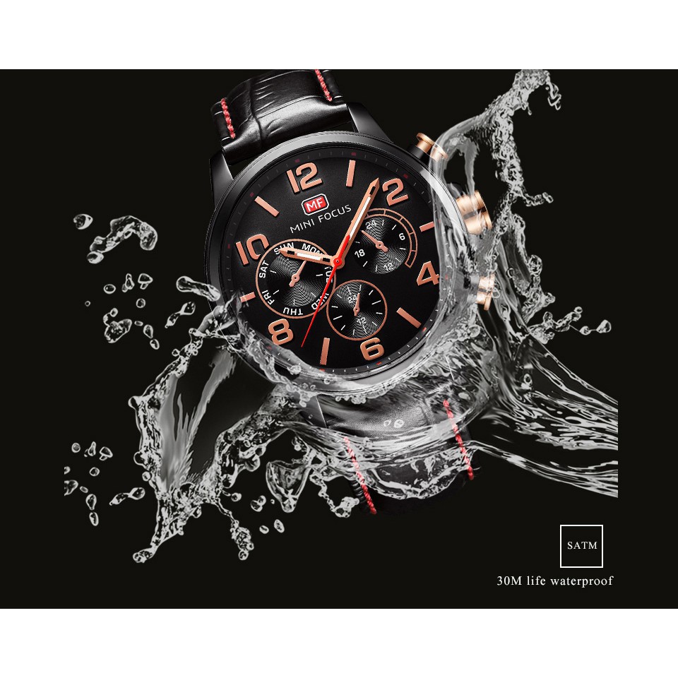 ĐỒNG HỒ NAM MINI FOCUS 0001 DÂY DA CAO CẤP, HIỆN ĐẠI, TRẺ TRUNG Bán lẻ giá sỉ