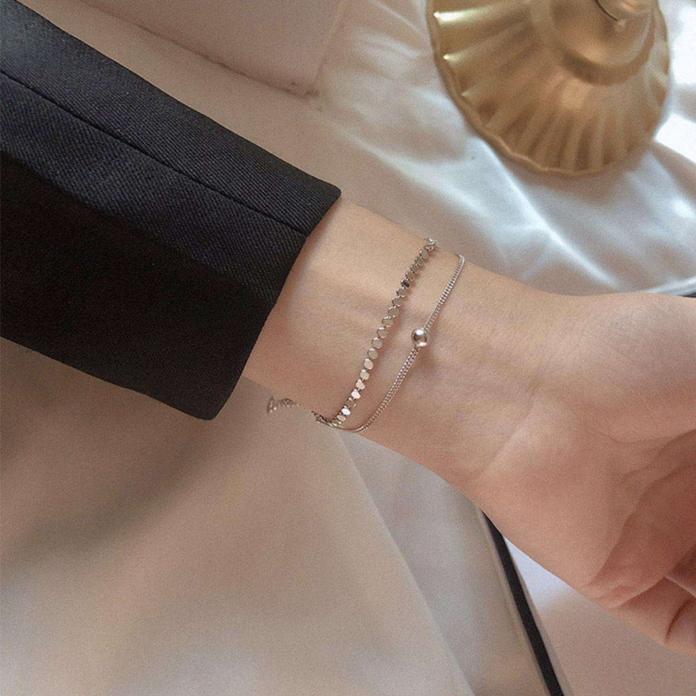 Vòng Tay Hai Lớp Thời Trang Xinh Xắn Dành Cho Nữ