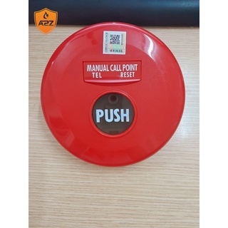 Nút ấn khẩn tròn báo cháy Horing AH-9717 - Báo động báo cháy khẩn cấp