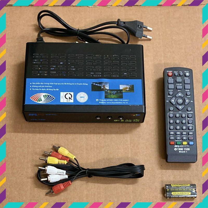Đầu VTC DVB2 KHÔNG MẤT PHÍ HÀNG NĂM, CHỈ CẦN CẮM ĂNGTEN