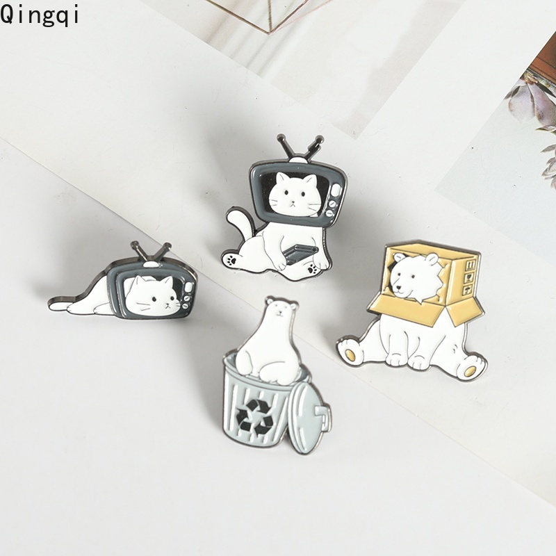 Ghim cài áo Miss Zoe hình động vật thiết kế dễ thương