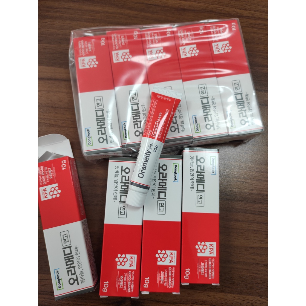 Gel bôi nhiệt miệng Oramedy Hàn Quốc tuyp 10g Date 2026